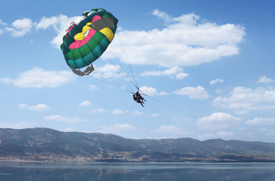 parasailing