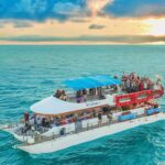 Sunset cruise boat tour in Rocky Point on the Sea of Cortez