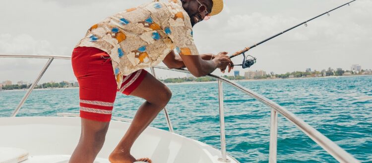 Sport fishing trip in Rocky Point on a boat in Puerto Peñasco