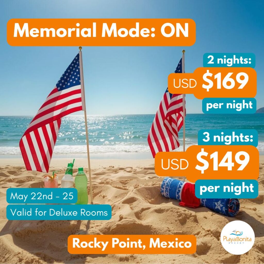 promo memorial day rockypoint